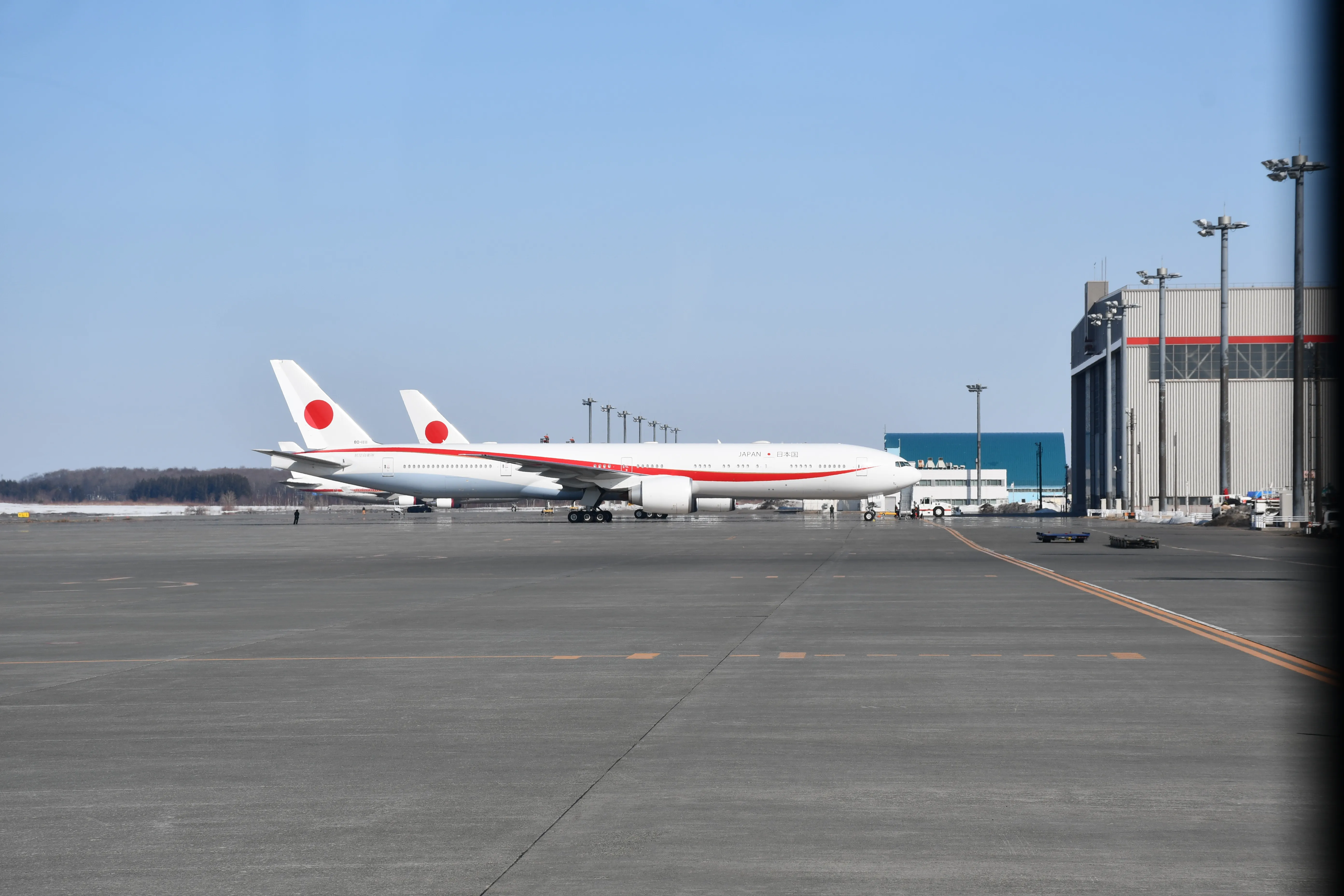 Japanese gov's plane